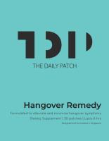 Hangover Remedy