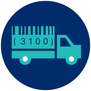 GS1 Transport and logistic sector icon