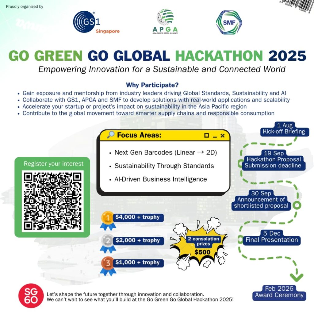 Go Hackathon Go Green Go Global: Hackathon 2025 - The only organisation in Singapore ...