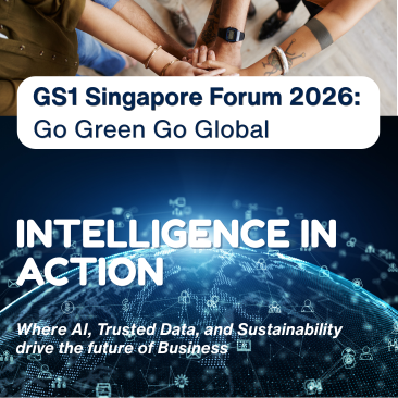 GS1 Singapore Forum 2026 Go Green Go Global Homepage banner