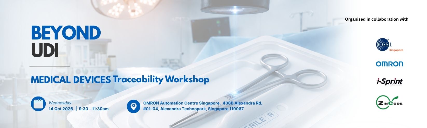 UDI Traceability Workshop banner